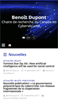 Mobile Screenshot of benoitdupont.net