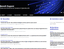 Tablet Screenshot of benoitdupont.net